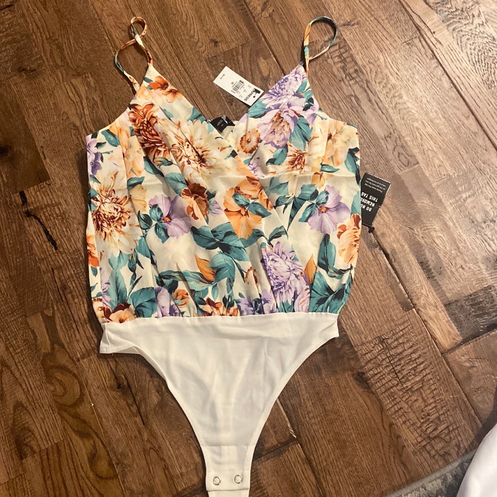 Express Floral Bodysuit